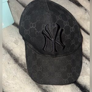 Black NY Logo Cap
